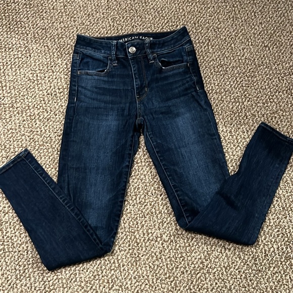 American Eagle high rise jegging next level stretch size 2 women’s - Picture 7 of 8